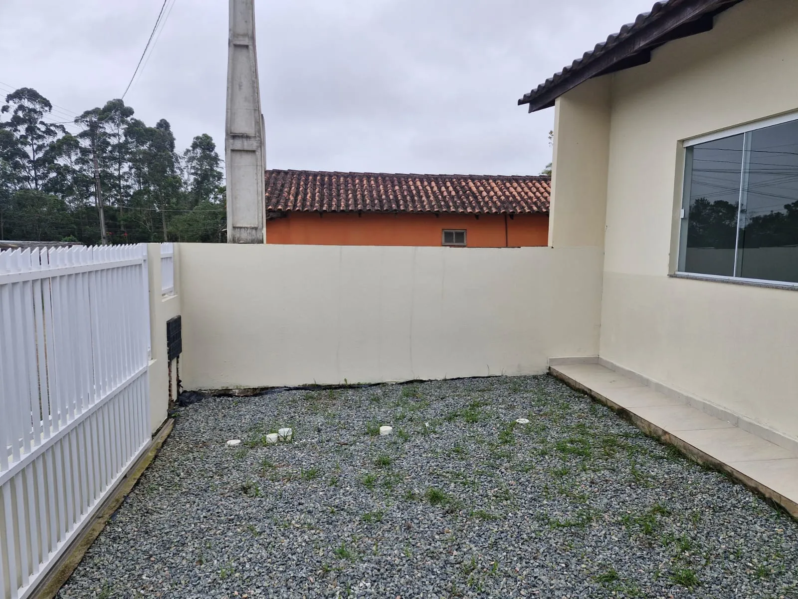 Sala de estar da residência